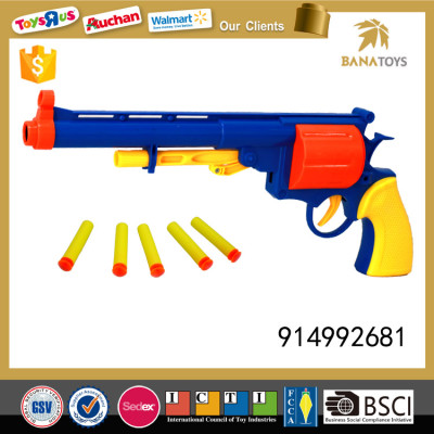 Classic soft bullet gun revolver toy for kids