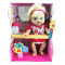 Free Shipping New design clever battery operated baby doll toys