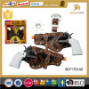 Western lawman playset twin cowboy guns with holster
