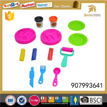 Fresh fruit toy modelling color clay