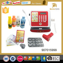 High quality supermarket cash register supermarket cashier desk toy
