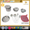 Cheap stainless steel cooking tools kitchen ware set