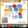 Low price plastic tableware toy cooking set