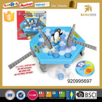 Kids educational toy happy penguin break ice game