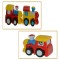 polychrome mini train toy for kids