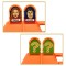 caricatures people face recognition game toy