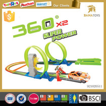 super power 360°rotate slot toy