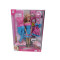 11.5 inches rich blue strong color barbie toy