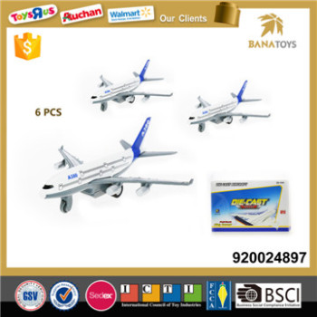 Visible airliner plane toy