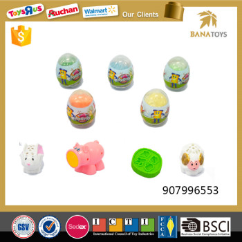 Cute farm pig egg toy for kids