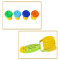 Colorful cake toy color clay for kids