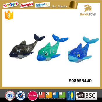 Water game dolphin diving toy with light