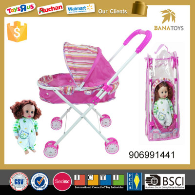 Toy doll stroller baby cart good baby time stroller 2017