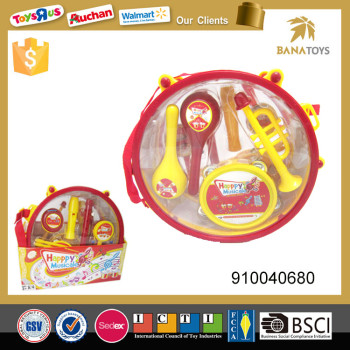 Musical instrument play set drums percussion