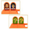 Guess who identikit face recognition memory game