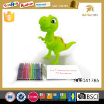 3D Projector painting art text book dinosaur toy kids drawing toy plastic educational toy 2 in 1