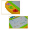 Educational colorful intelligence magnetic writing painting board toy with little stamp
