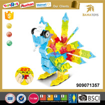DIY 3d puzzle plastic children's building blocks