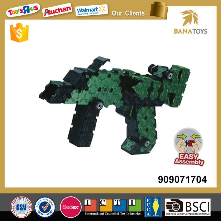 Educational 3d gun puzzle for kids