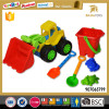 Plastic bucket and sand spade sand beach set toy with truck