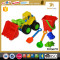 Plastic bucket and sand spade sand beach set toy with truck
