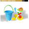 Eco-friendly Summer Beach Bucket Toy Set For Kids