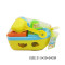 Hot item sand beach toys pirate ship with plastic shovel