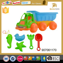 Hot sale outdoor toy small sand beach car toy model tool set