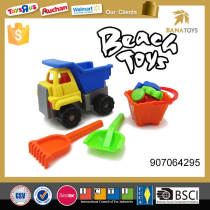 Cartoon sand transport truck with 6 accessories