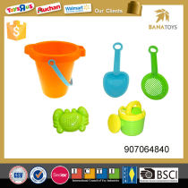 Child's favorite mini sand bucket with 4 tools