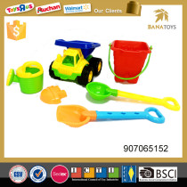 High quality plastic summer beach toy truck with bucket