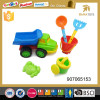 High Quality Plastic Beach Truck Toy with 6 Accessories