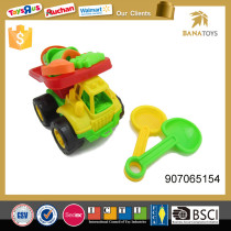 Interactive sand carrying truck with bucket and mold