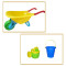 Wholesale outdoor game play set plastic trolley cart