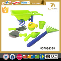7PCS plastic summer toys set with shovel and water can