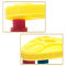Educational colorful mould toy play dough modeling
