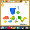 Sand toys set beach basket with 10 accessories
