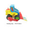 Hot Selling beach toy set sand beach cart with 2pcs accessory bucket