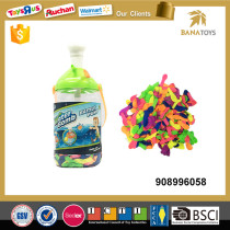 colorful summer water bomb balloon with pump