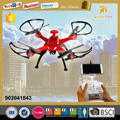 Free Shipping 6-axis gyro rc quadcopter drone with hd camera