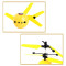 Cartoon flying ball helicopter mini quadcopter