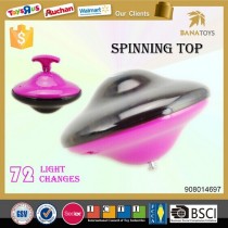 4$plastic toys72 light changes spinning top
