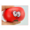Funny smile face small stress pu ball