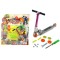Funny kid game toys die cast mini scooter with tool