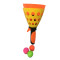 Plastic throw and catch ball game catch ball toy