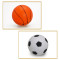 Cartoon style 2.5 inches bounce back pu ball