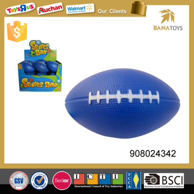 Hot Selling Promotional Antistress Toy PU Foam Rugby