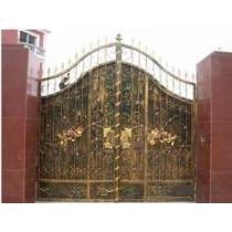Decorative Main Wrought Iron Gate Design