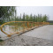 River and roadside safety galvanized guardrail