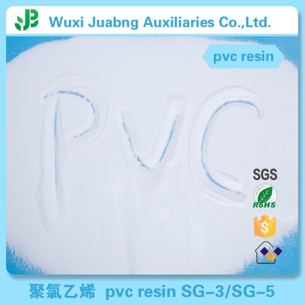 Alibaba schlauch lieferanten sg5 pvc-harz biologisch abbaubaren kunststoff rohstoff